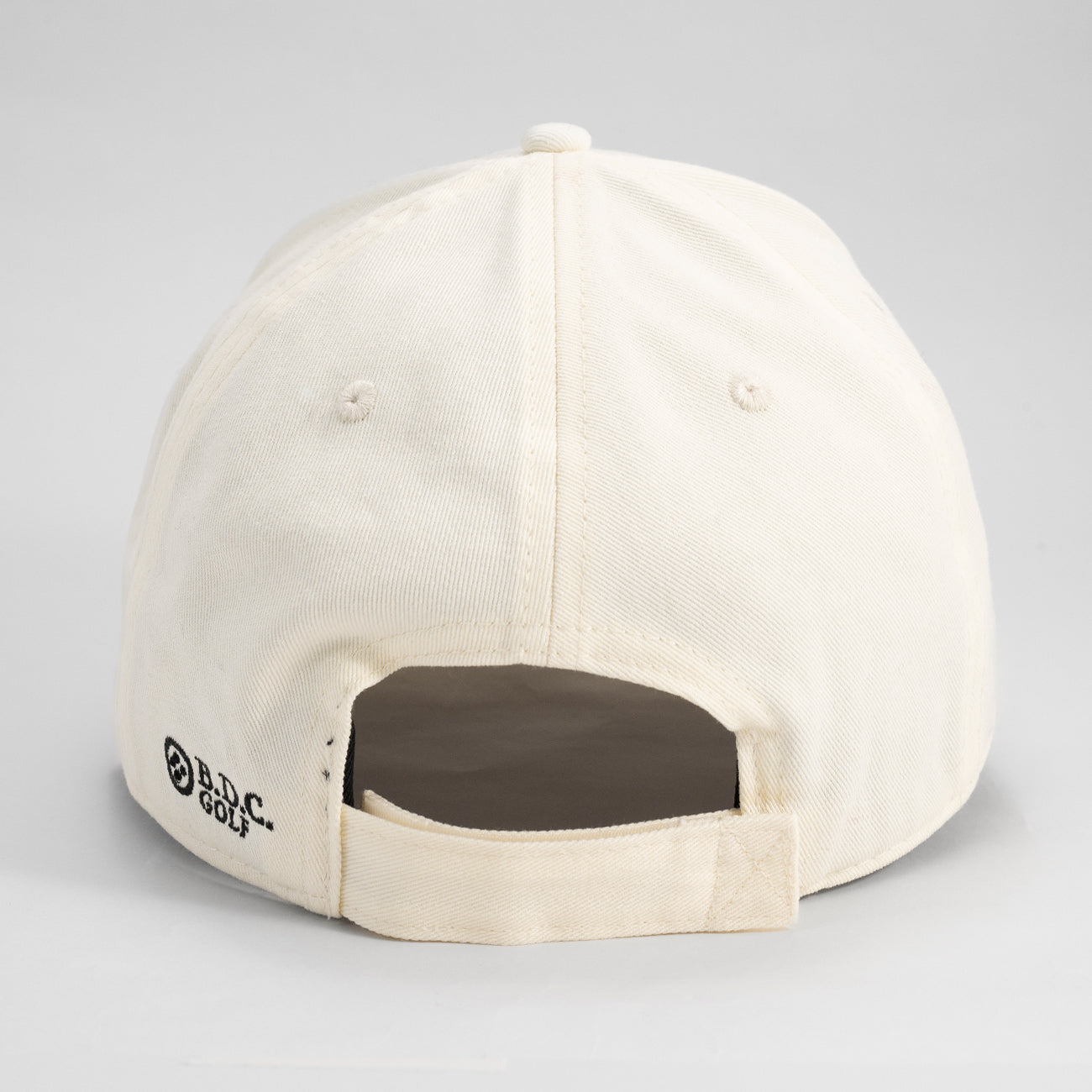 UNISEX Pukka BDC_LOGOcap_003〈Pukka製 BDCロゴキャップ003_クリーム〉