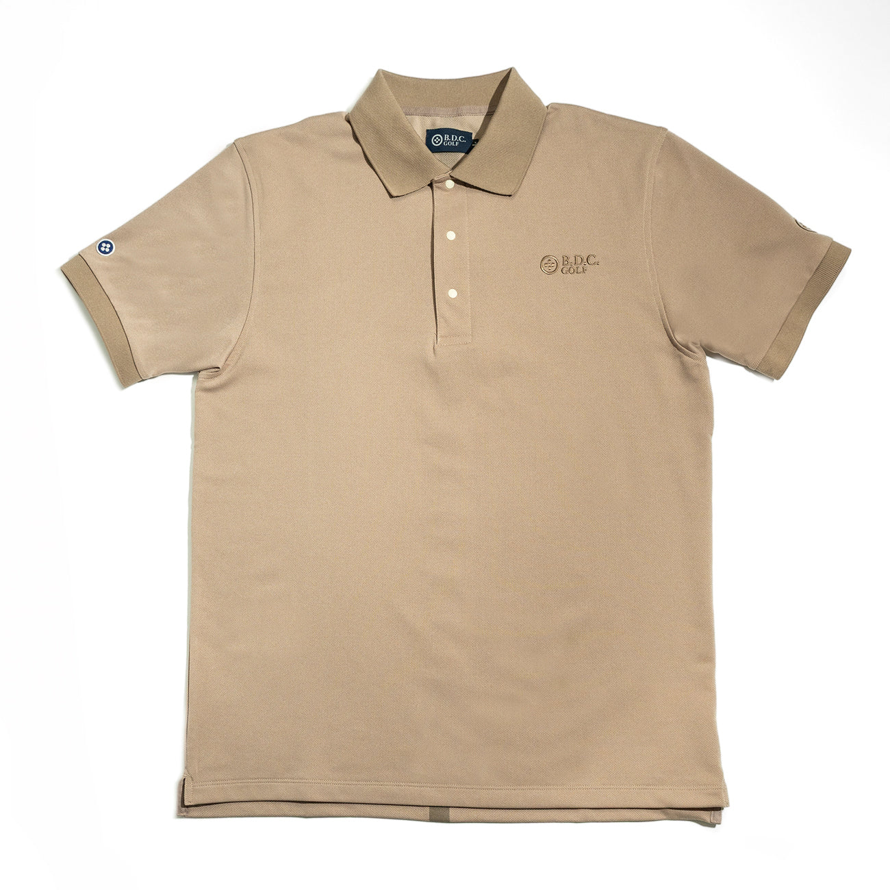 MEN BASIC POLO 005〈ベーシックポロ＿005_ベージュ〉 – B.D.C. GOLF