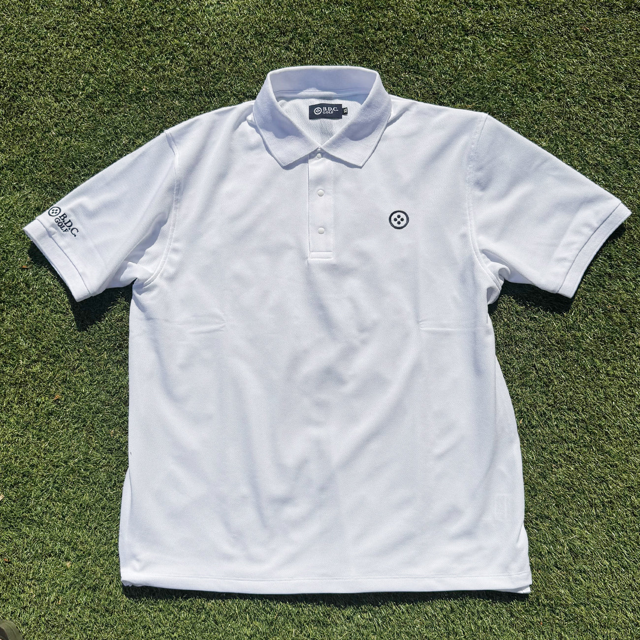 MEN BASIC POLO 004〈ベーシックポロ_004_ホワイト〉