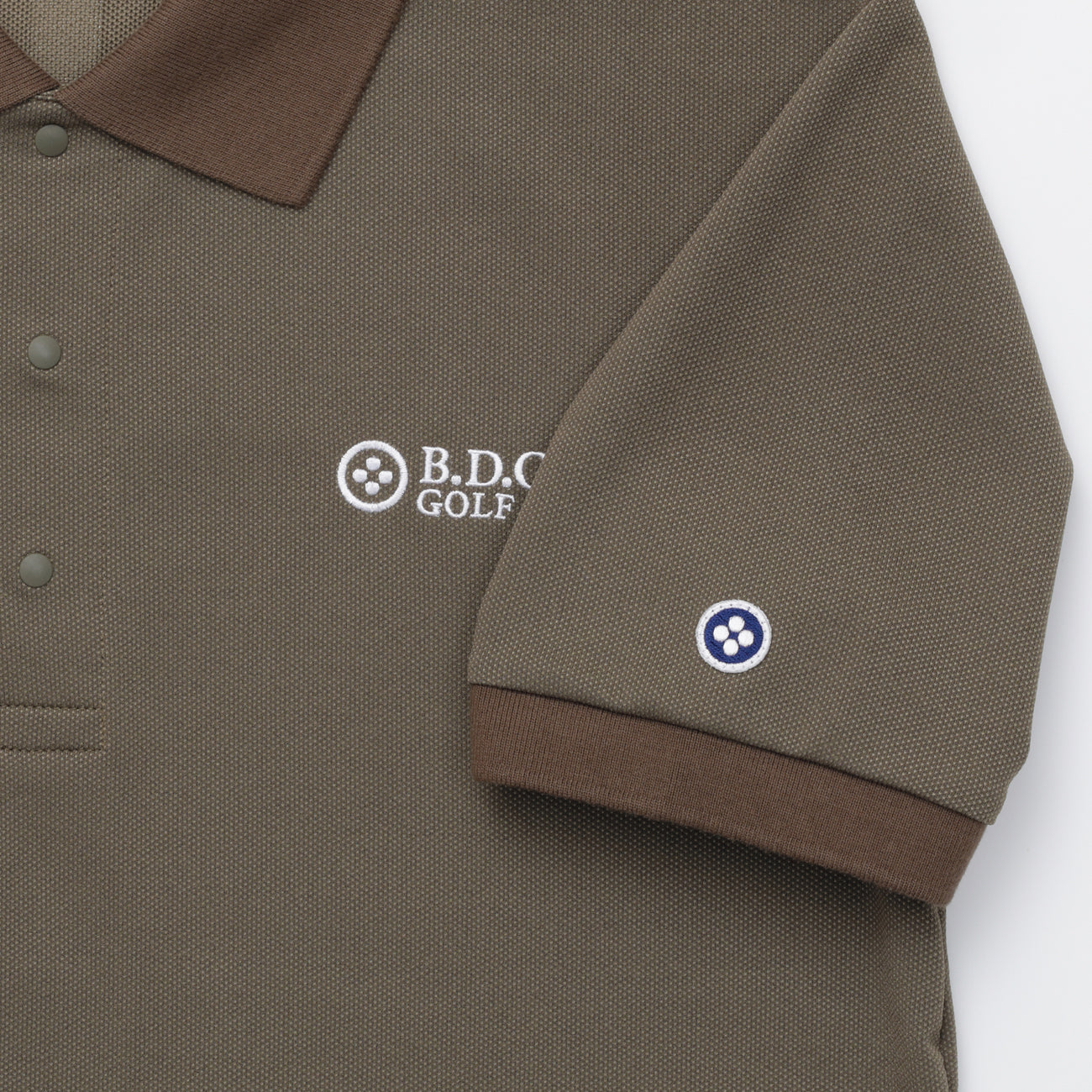 MEN BASIC POLO 003〈ベーシックポロ_003_カーキ〉