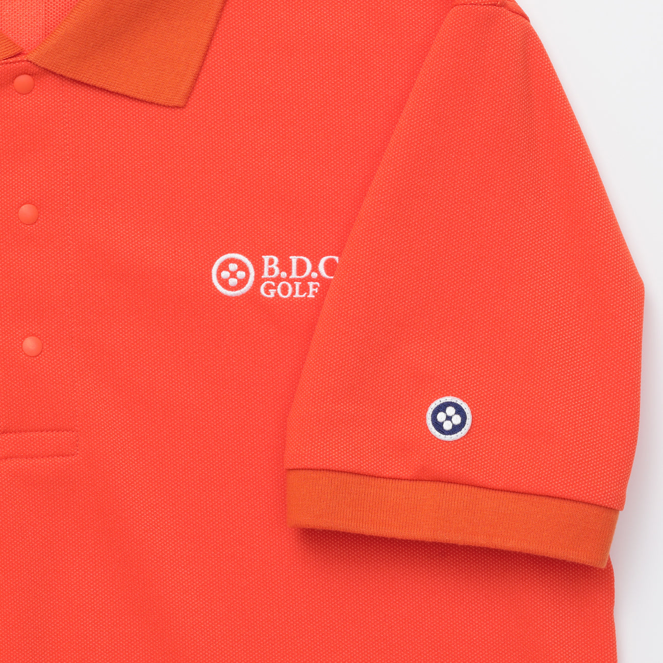 MEN BASIC POLO 003〈ベーシックポロ_003_オレンジ〉