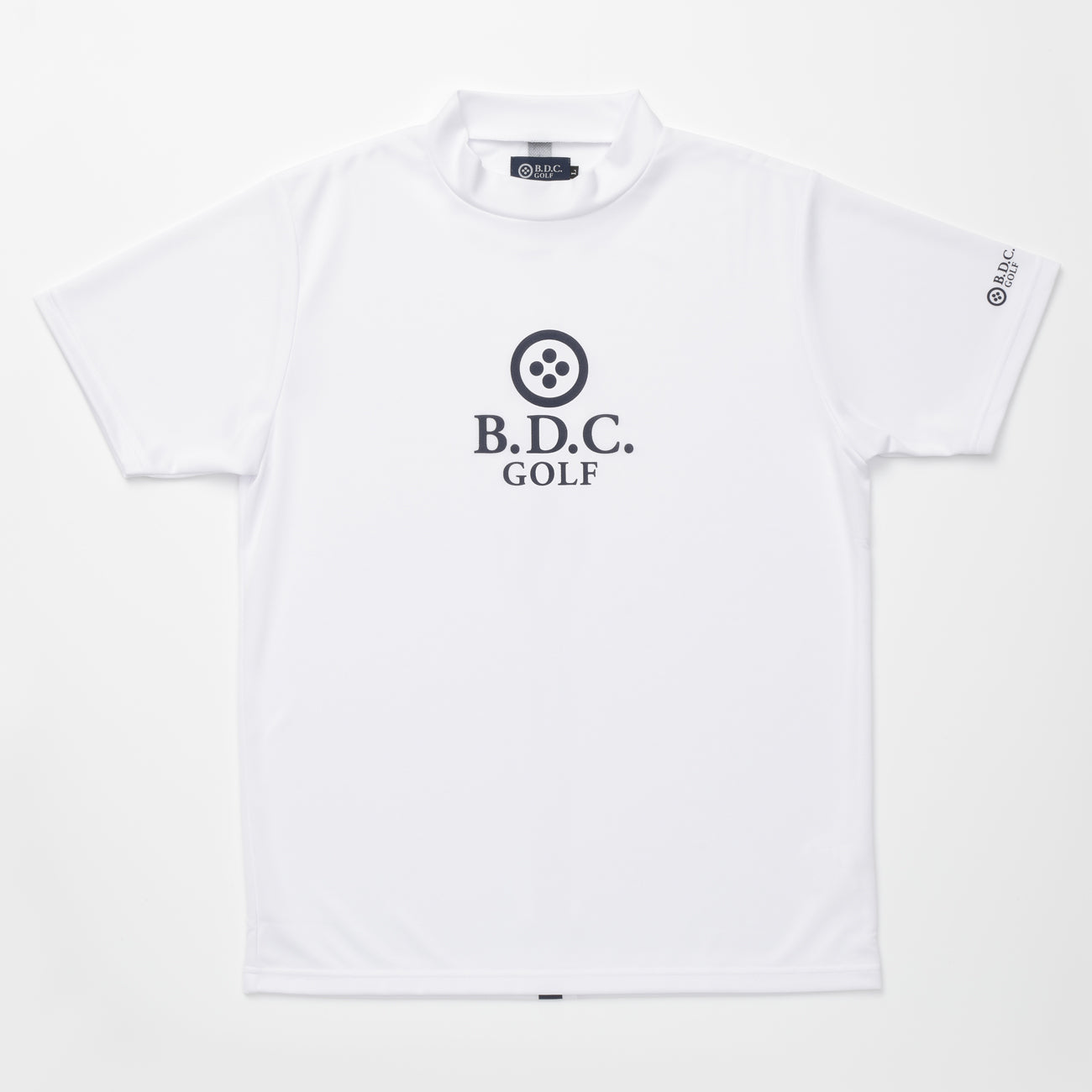 WOMEN BASIC MOCK-T〈半袖ベーシックモックネックT_ホワイト〉