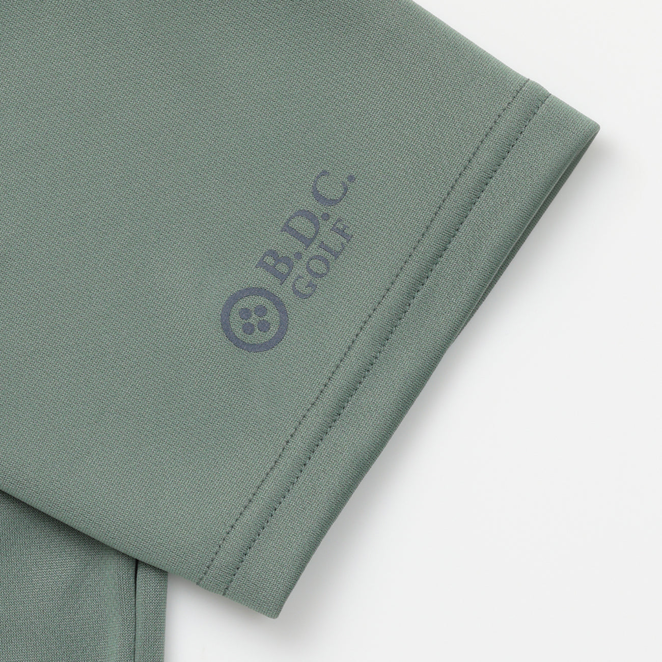 WOMEN BASIC MOCK-T〈半袖ベーシックモックネックT_カーキ〉