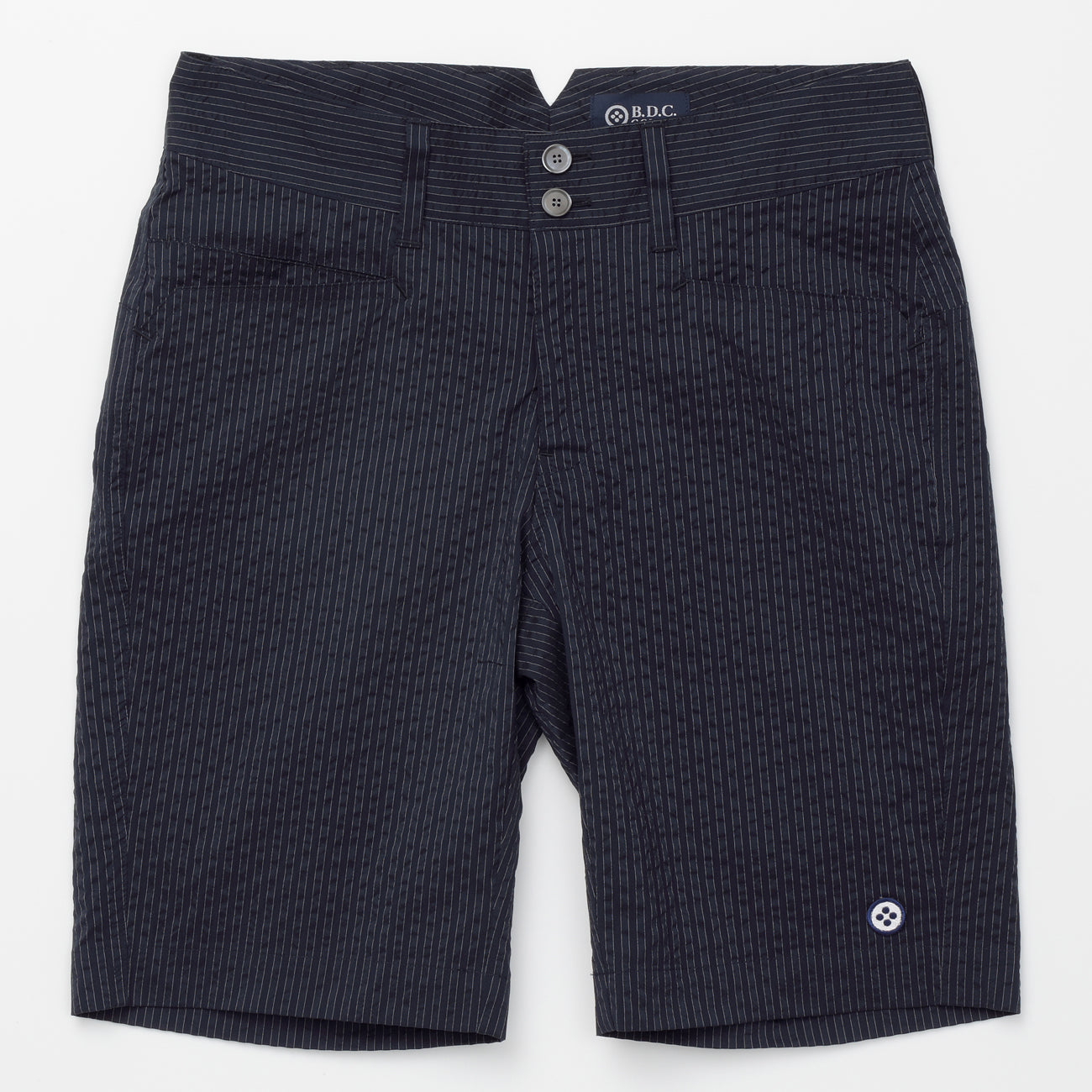 WOMEN
Yukino KIKUMA
"Copsule Collection"
SHORTPANTS
〈"Yukino KIKUMA"ショートパンツ_ネイビーストライプ〉