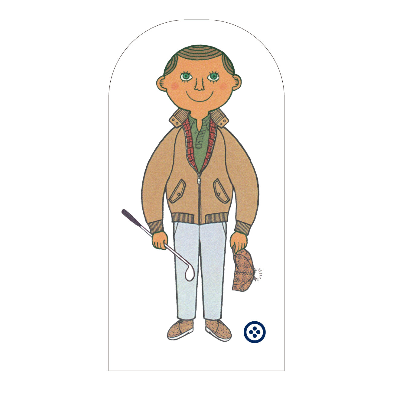 IVY HEAD COVER 1W 002〈ヘッドカバー IVY BOY02_ホワイト〉