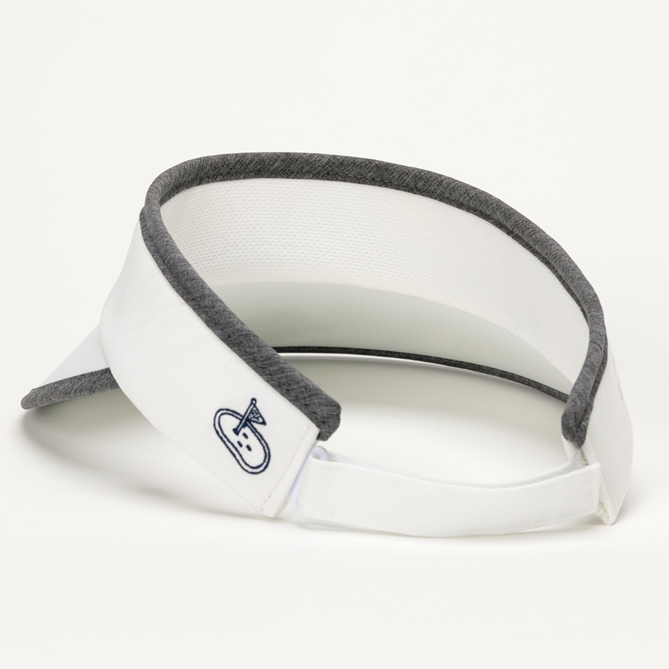 WOMEN Pukka WIDE VISOR〈Pukka製 ワイドバイザー_ホワイト〉
