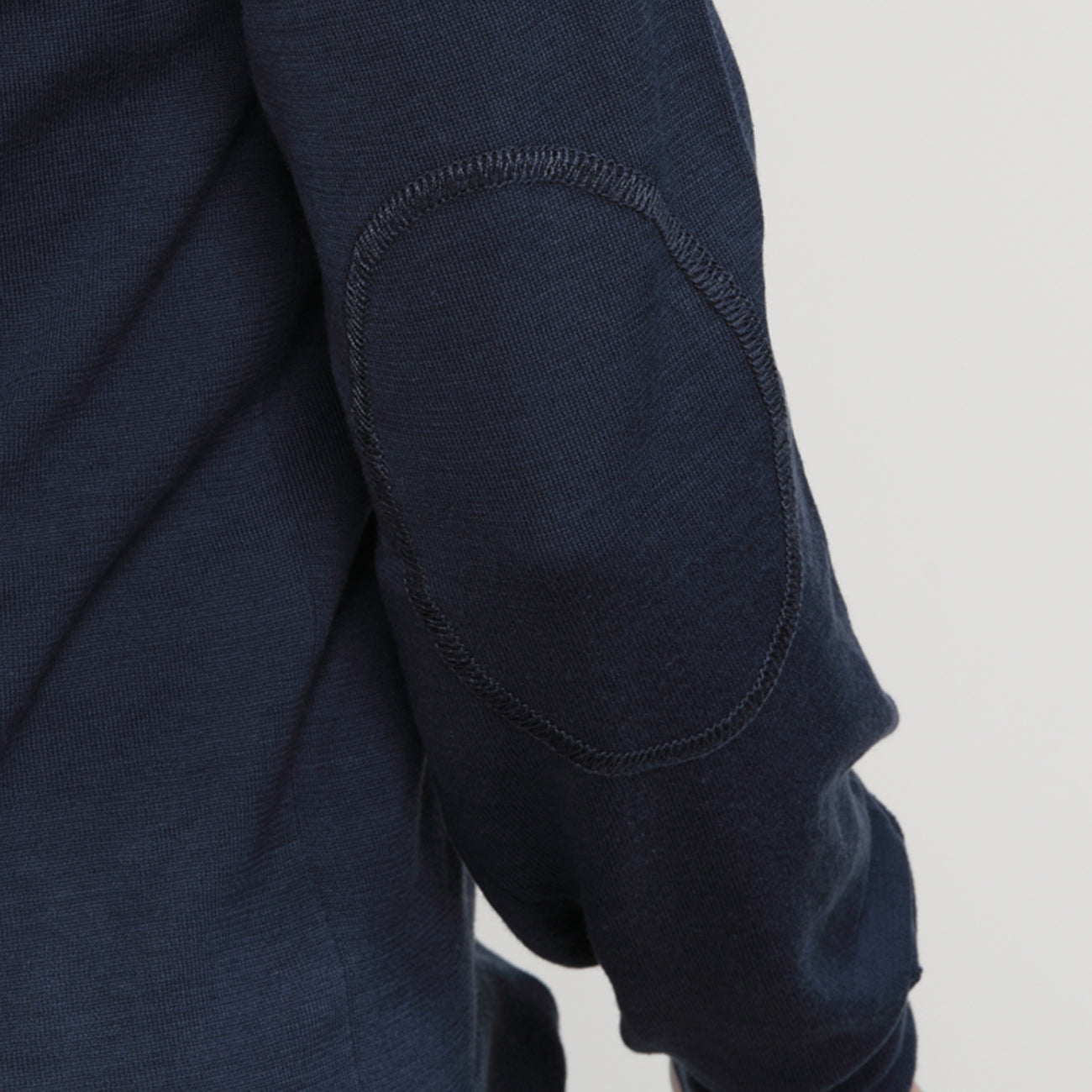 WOMEN CREW-NECK SILK KNIT〈クルーネックニット_ネイビー〉