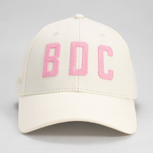 UNISEX Pukka  BDC_LOGOcap_003〈Pukka製 BDCロゴキャップ003_クリーム〉