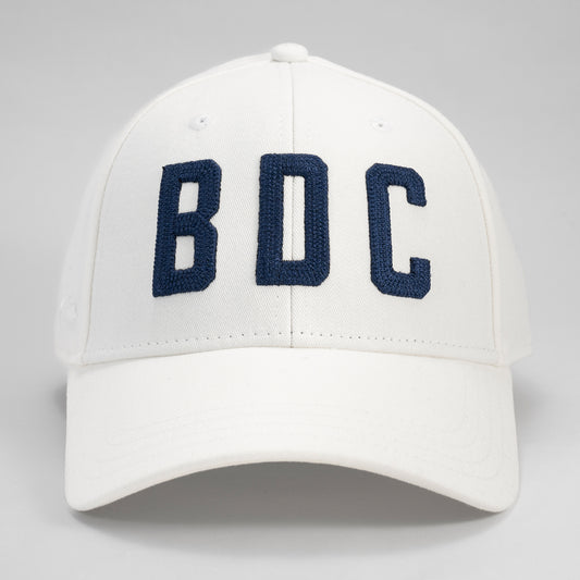 UNISEX Pukka  BDC_LOGOcap_003〈Pukka製 BDCロゴキャップ003_ホワイト〉