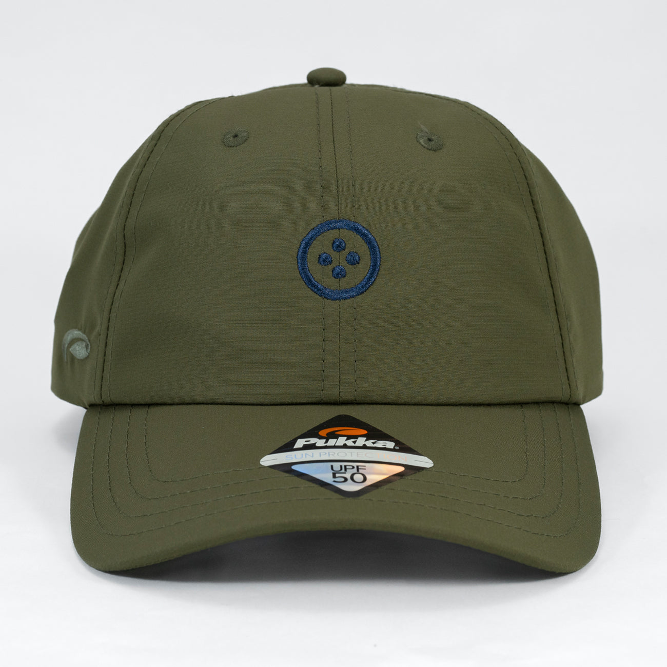 UNISEX POINT CAP 02〈Pukka社製 ポイントキャップ02_オリーブ〉