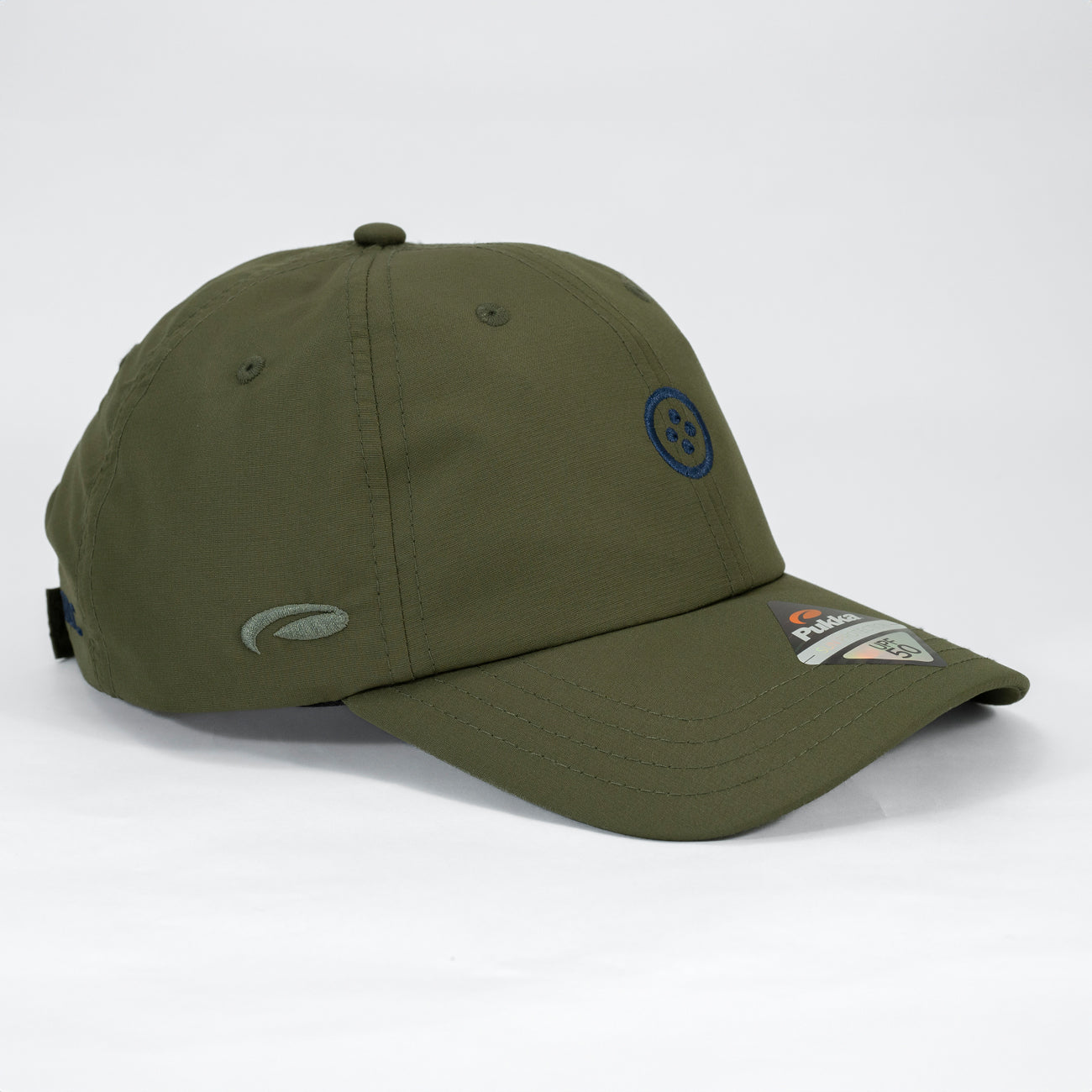 UNISEX POINT CAP 02〈Pukka社製 ポイントキャップ02_オリーブ〉