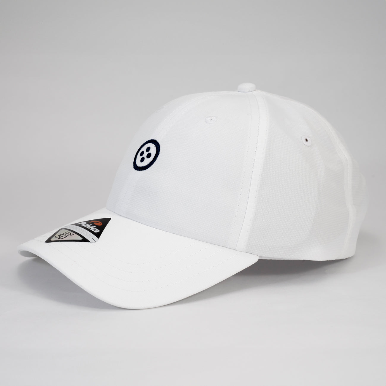 UNISEX POINT CAP 02〈Pukka社製 ポイントキャップ02_ホワイト〉