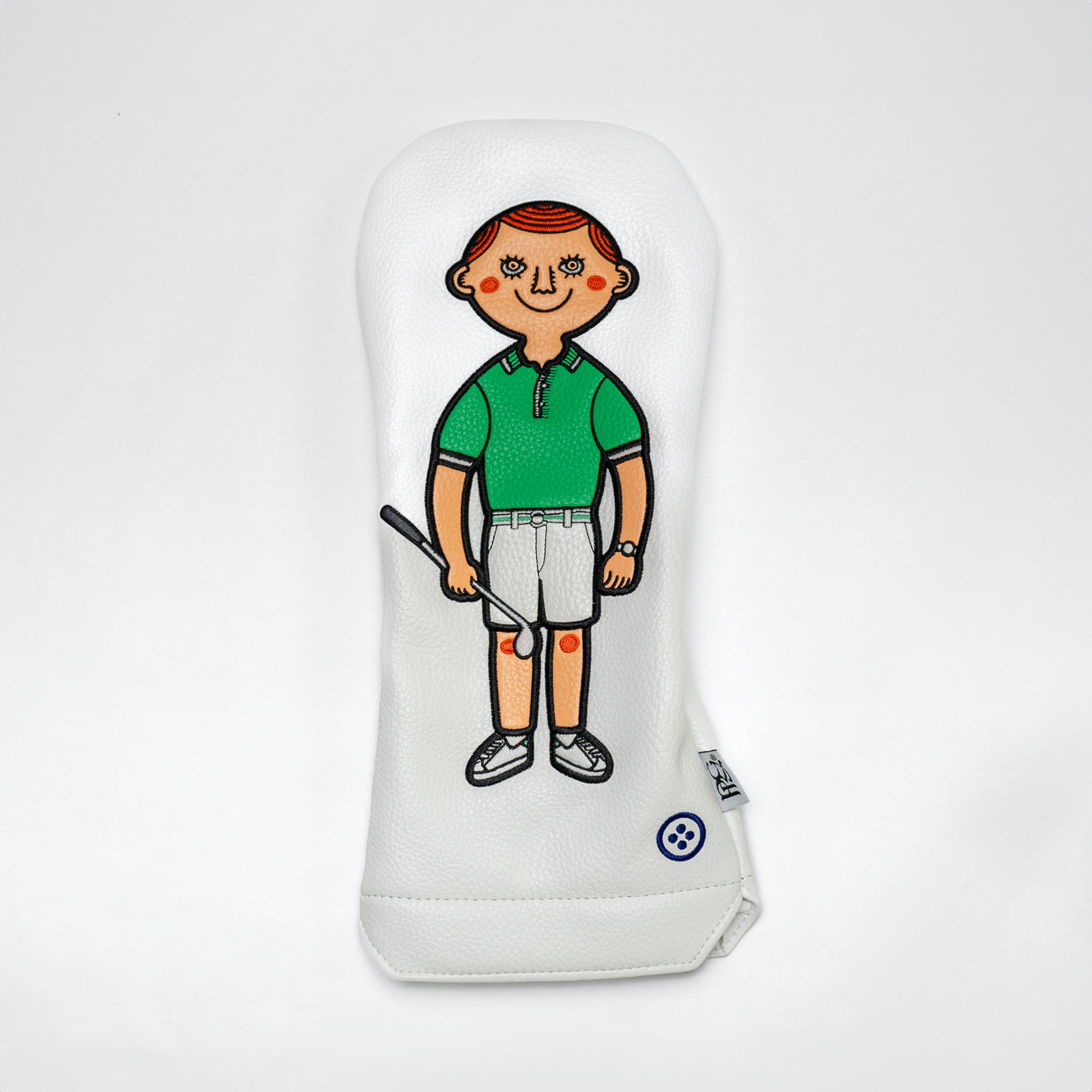 PRG PREMIUM IVY HEAD COVER 〈 IVYヘッドカバー_ホワイト〉