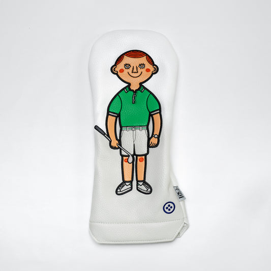 PRG PREMIUM IVY HEAD COVER 〈 IVYヘッドカバー_ホワイト〉