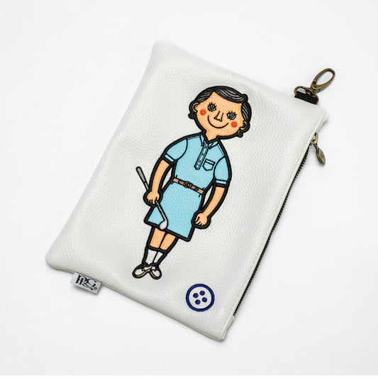 PRG PREMIUM IVY  ZIP POUCH〈 IVY_ジップポーチ_ホワイト〉