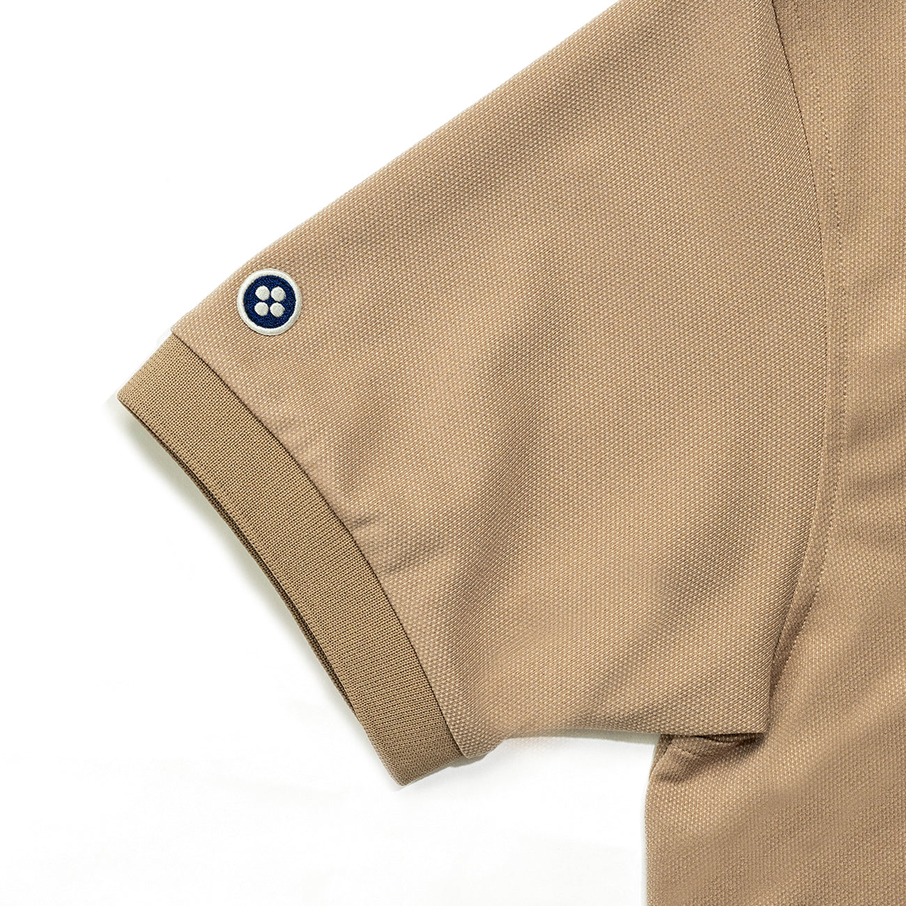 MEN BASIC POLO 005〈ベーシックポロ＿005_ベージュ〉