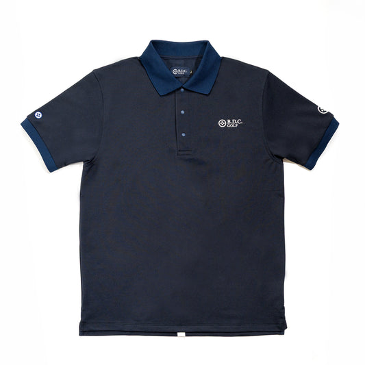 MEN BASIC POLO 005〈ベーシックポロ＿005_ネイビー〉
