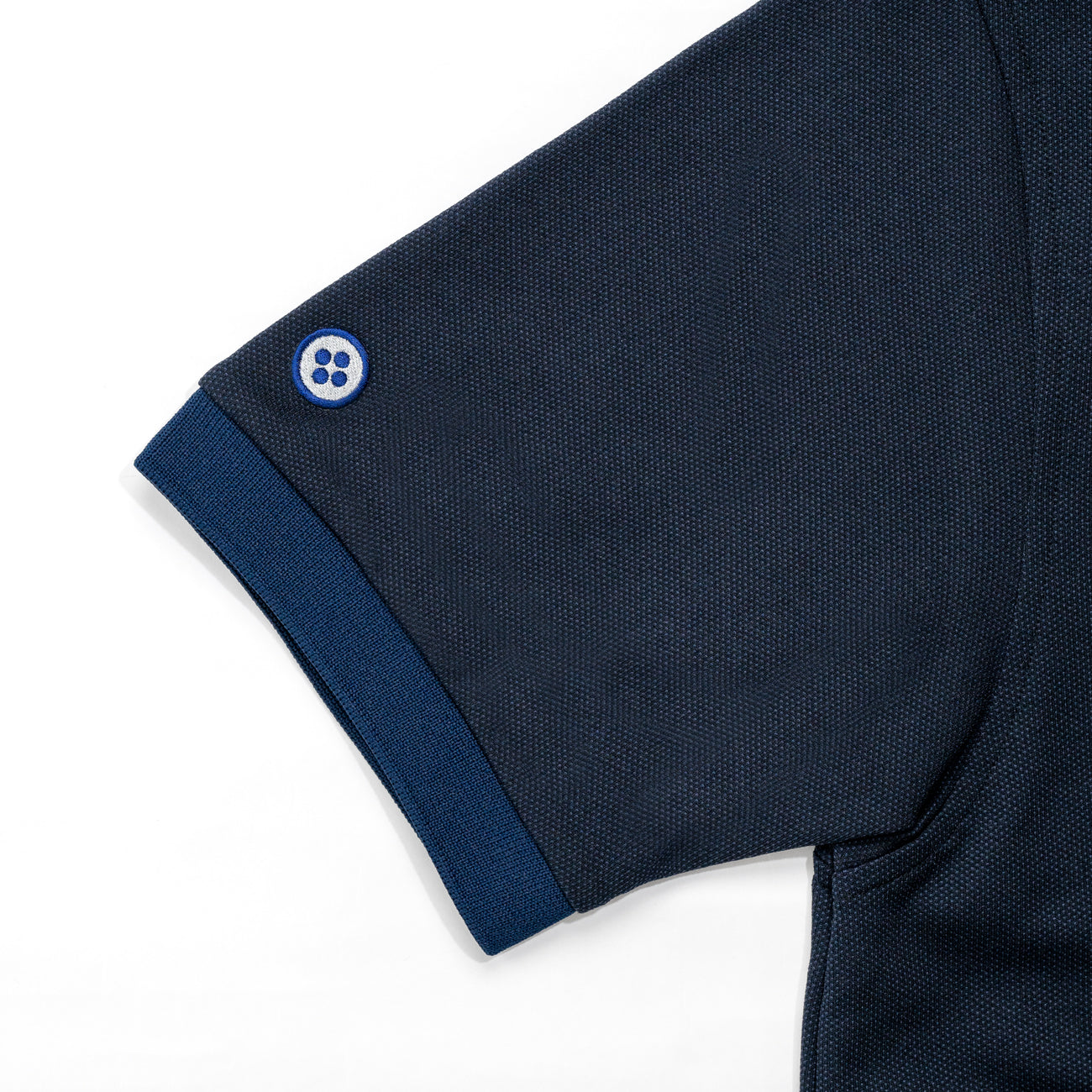 MEN BASIC POLO 005〈ベーシックポロ＿005_ネイビー〉