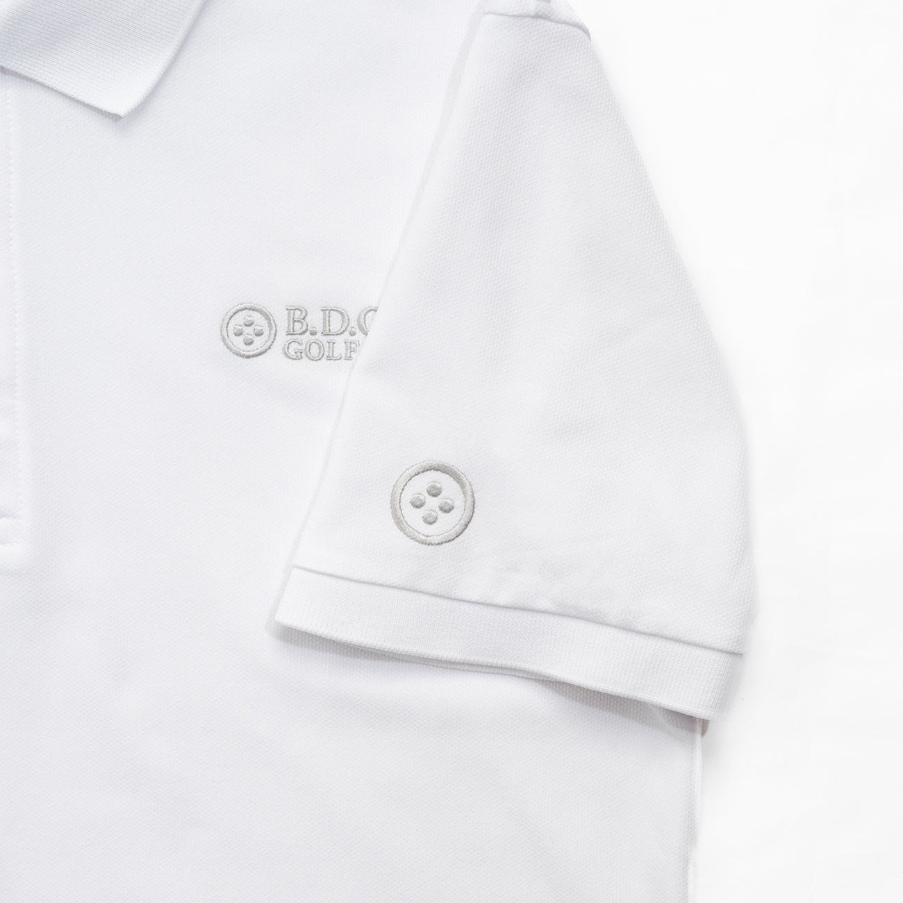 MEN BASIC POLO 005〈ベーシックポロ＿005_ホワイト〉 – B.D.C. GOLF