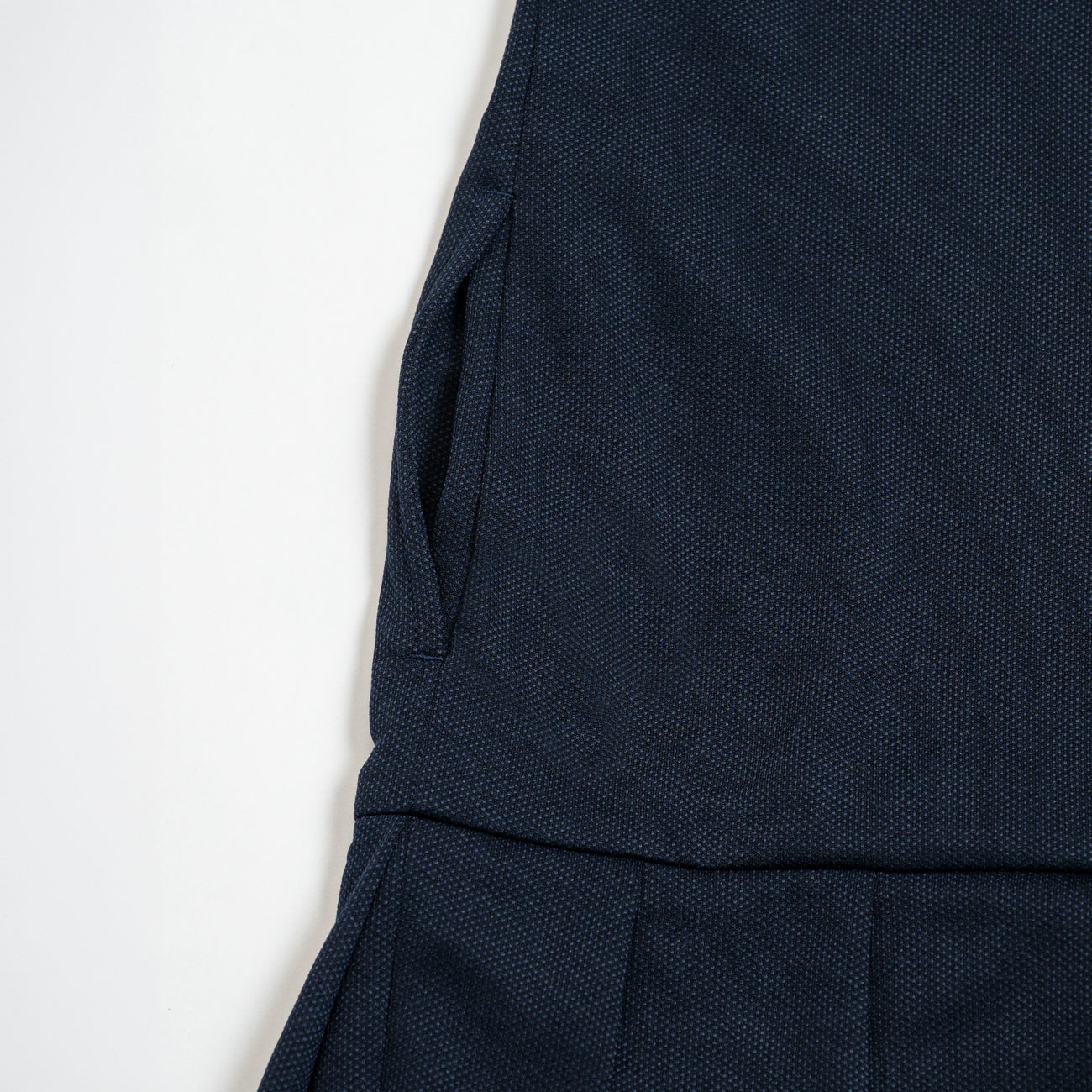 WOMEN NO SLEEVE POLO ONE PIECE 002〈ノースリーブポロワンピース_
