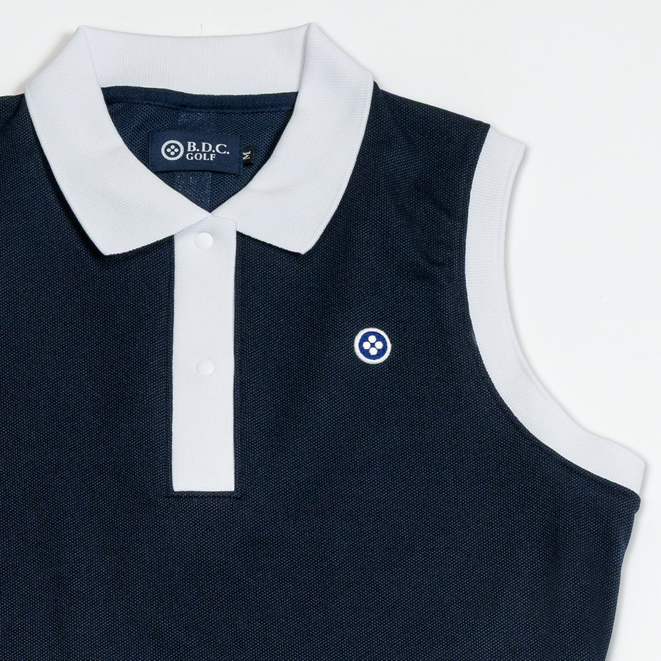 WOMEN NO SLEEVE POLO ONE PIECE 002〈ノースリーブポロワンピース_