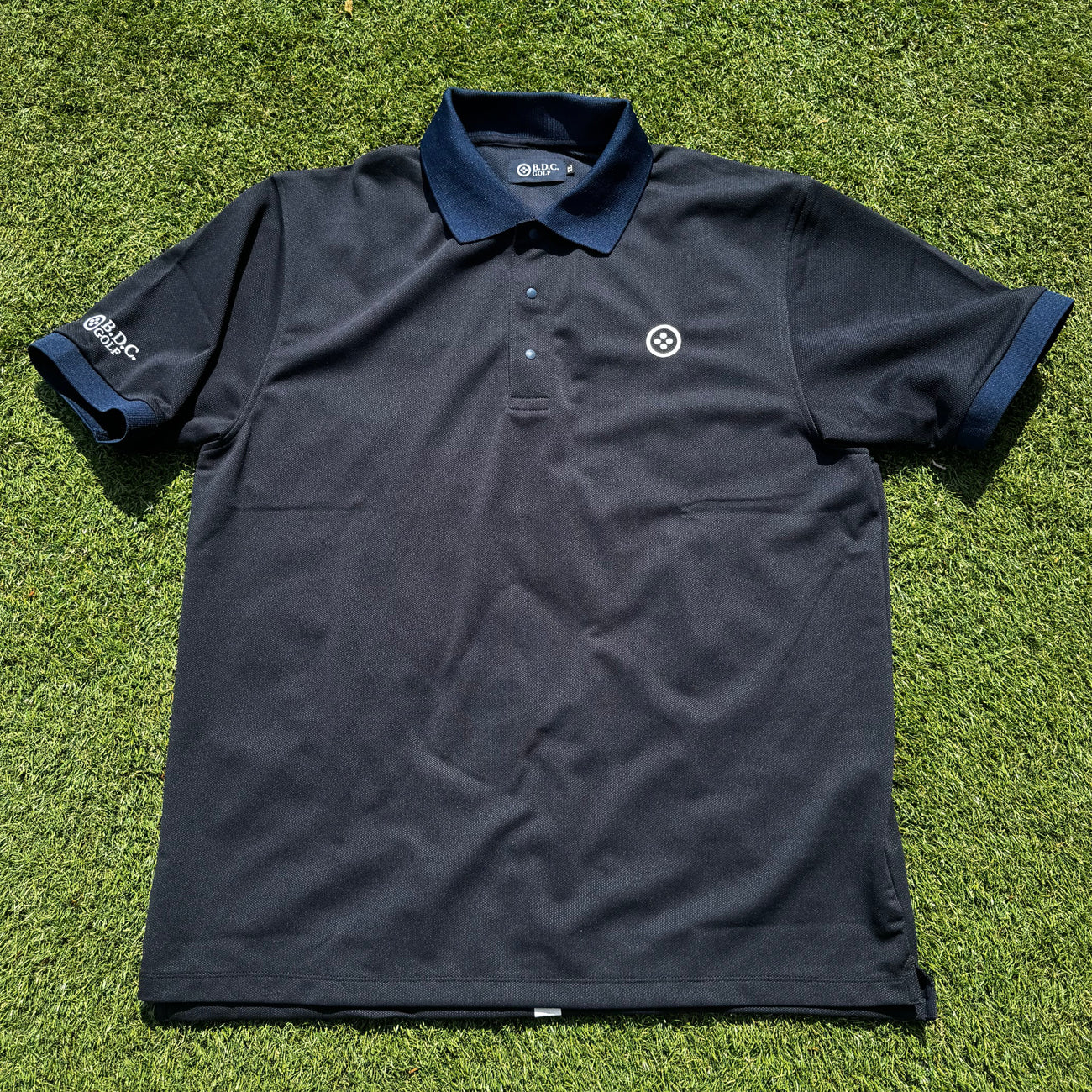 MEN BASIC POLO 004〈ベーシックポロ＿004_ネイビー〉