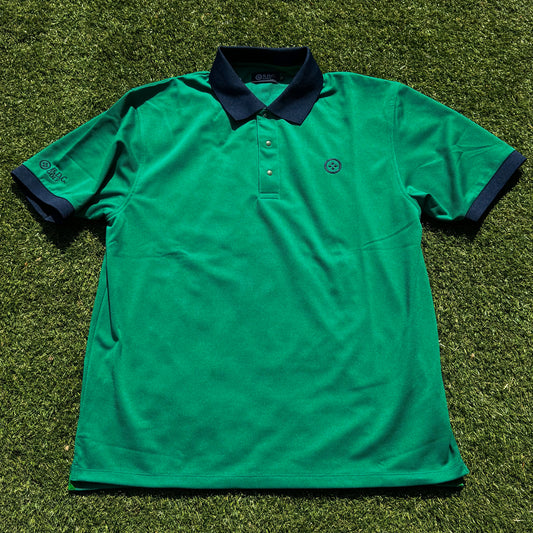 MEN BASIC POLO 004〈ベーシックポロ＿004_グリーン〉