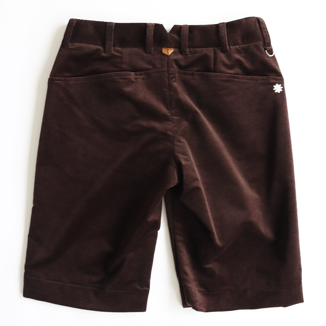 WOMEN Yukino KIKUMA"Copsule Collection"SHORTPANTS 002〈"Yukino KIKUMA"コーデュロイショートパンツ_ダークブラウン〉