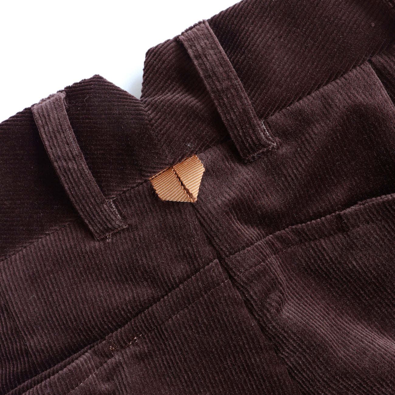 WOMEN Yukino KIKUMA"Copsule Collection"SHORTPANTS 002〈"Yukino KIKUMA"コーデュロイショートパンツ_ダークブラウン〉