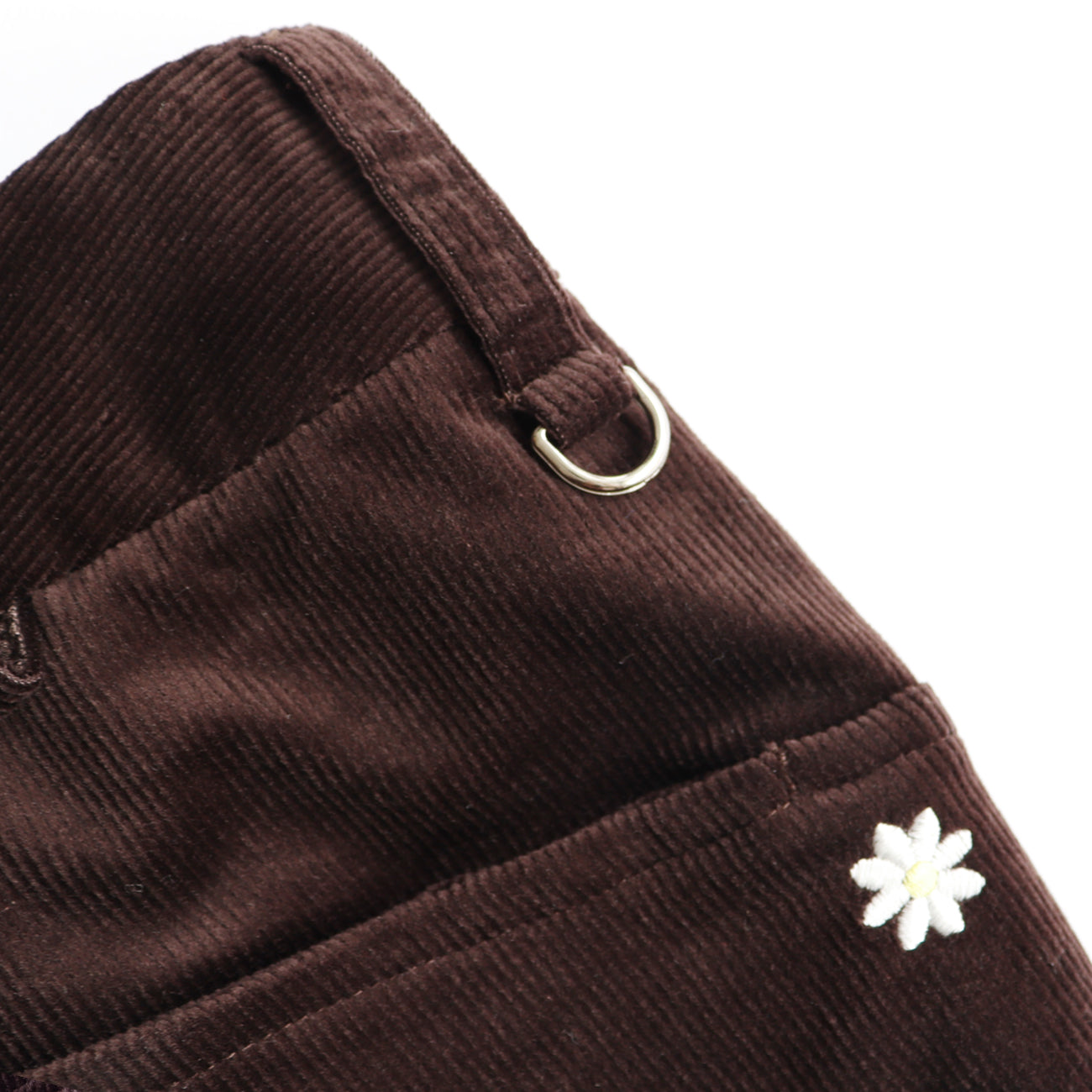 WOMEN Yukino KIKUMA"Copsule Collection"SHORTPANTS 002〈"Yukino KIKUMA"コーデュロイショートパンツ_ダークブラウン〉