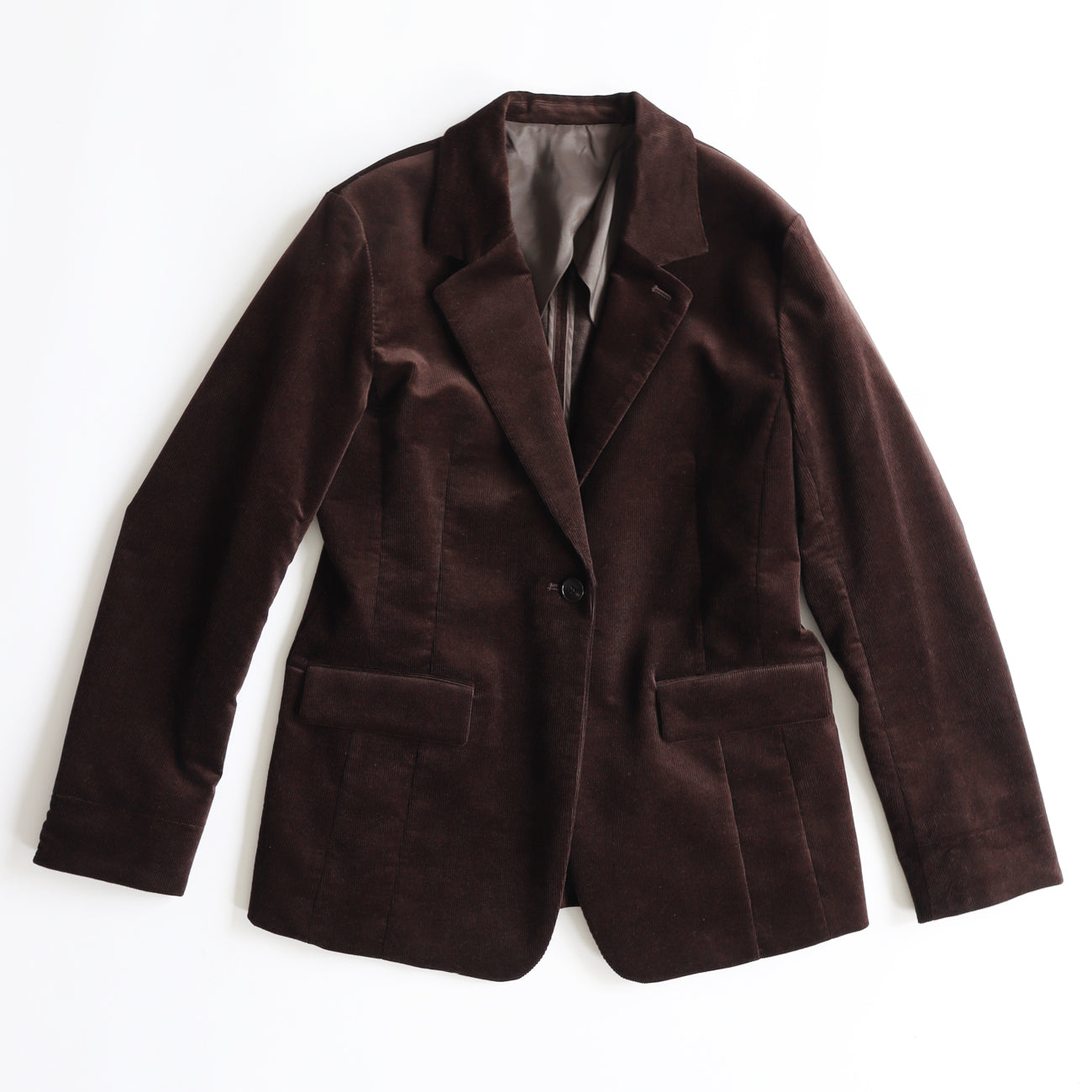 WOMEN  Yukino KIKUMA"Copsule Collection"JAT 002〈"Yukino KIKUMA"コーデュロイジャケット_ダークブラウン〉