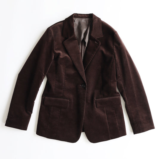 WOMEN  Yukino KIKUMA"Copsule Collection"JAT 002〈"Yukino KIKUMA"コーデュロイジャケット_ダークブラウン〉