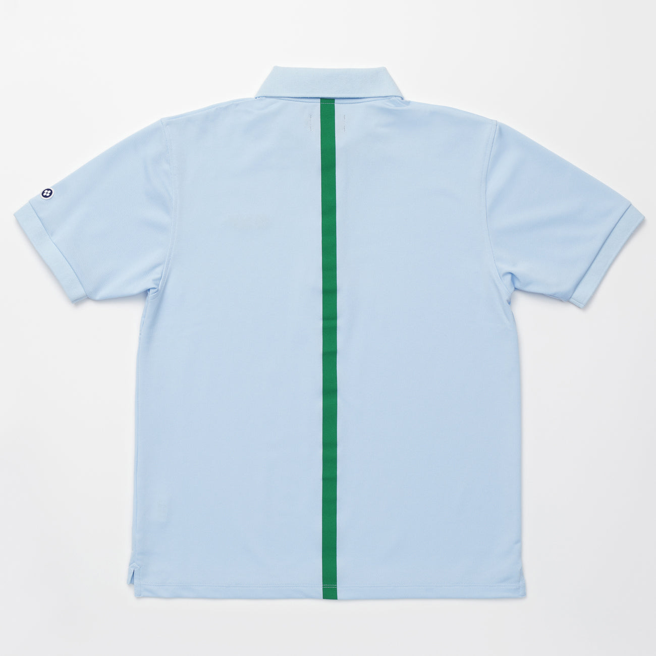 MEN BASIC POLO 003〈ベーシックポロ＿003_サックスブルー〉