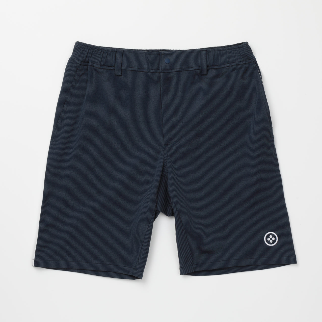 MEN SeerSucker SHORTPANTS 001〈シアサッカー ショートパンツ_ネイビー〉