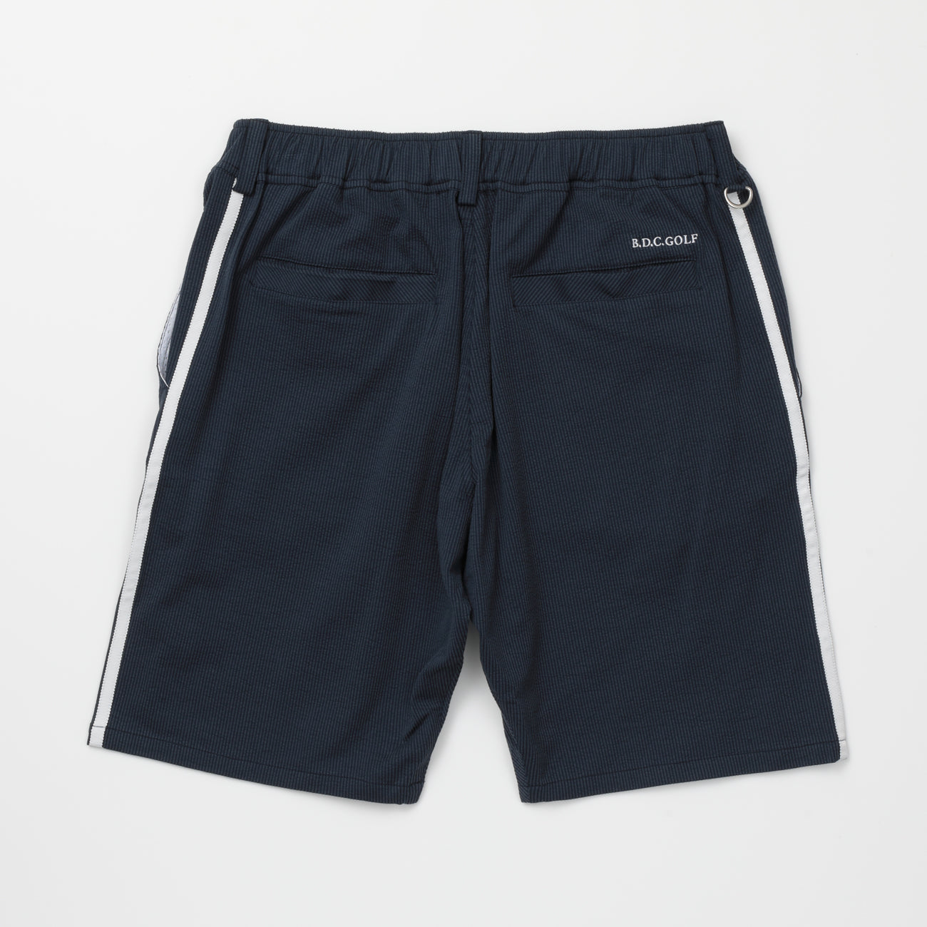 MEN SeerSucker SHORTPANTS 001〈シアサッカー ショートパンツ_ネイビー〉