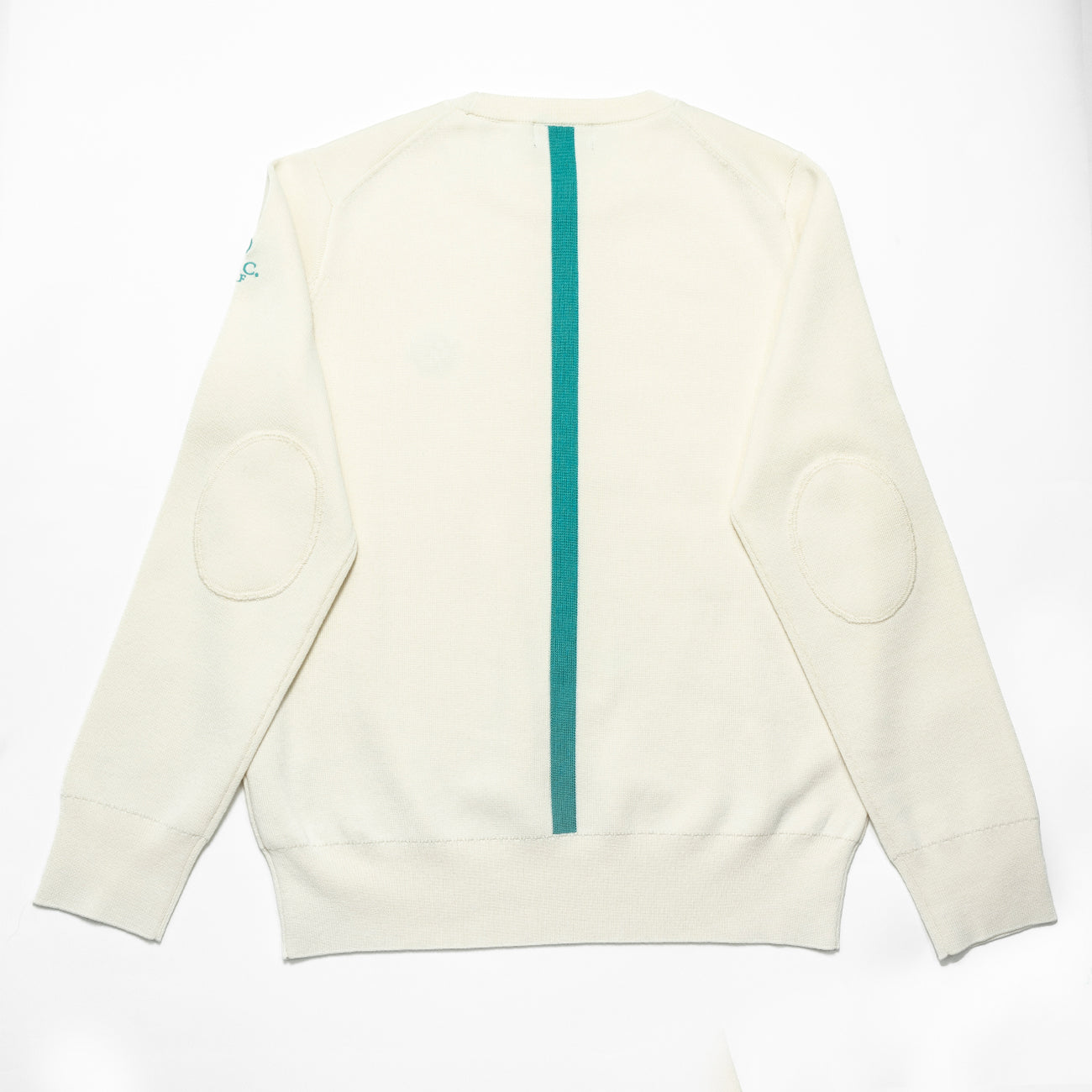 WOMEN  BASIC COTTON SILK CREW-KNIT 002〈コットン+シルク クルーネックニット_ホワイト〉