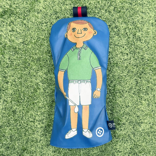 IVY HEAD COVER 1W 002〈ヘッドカバー IVY BOY01_ネイビー〉　