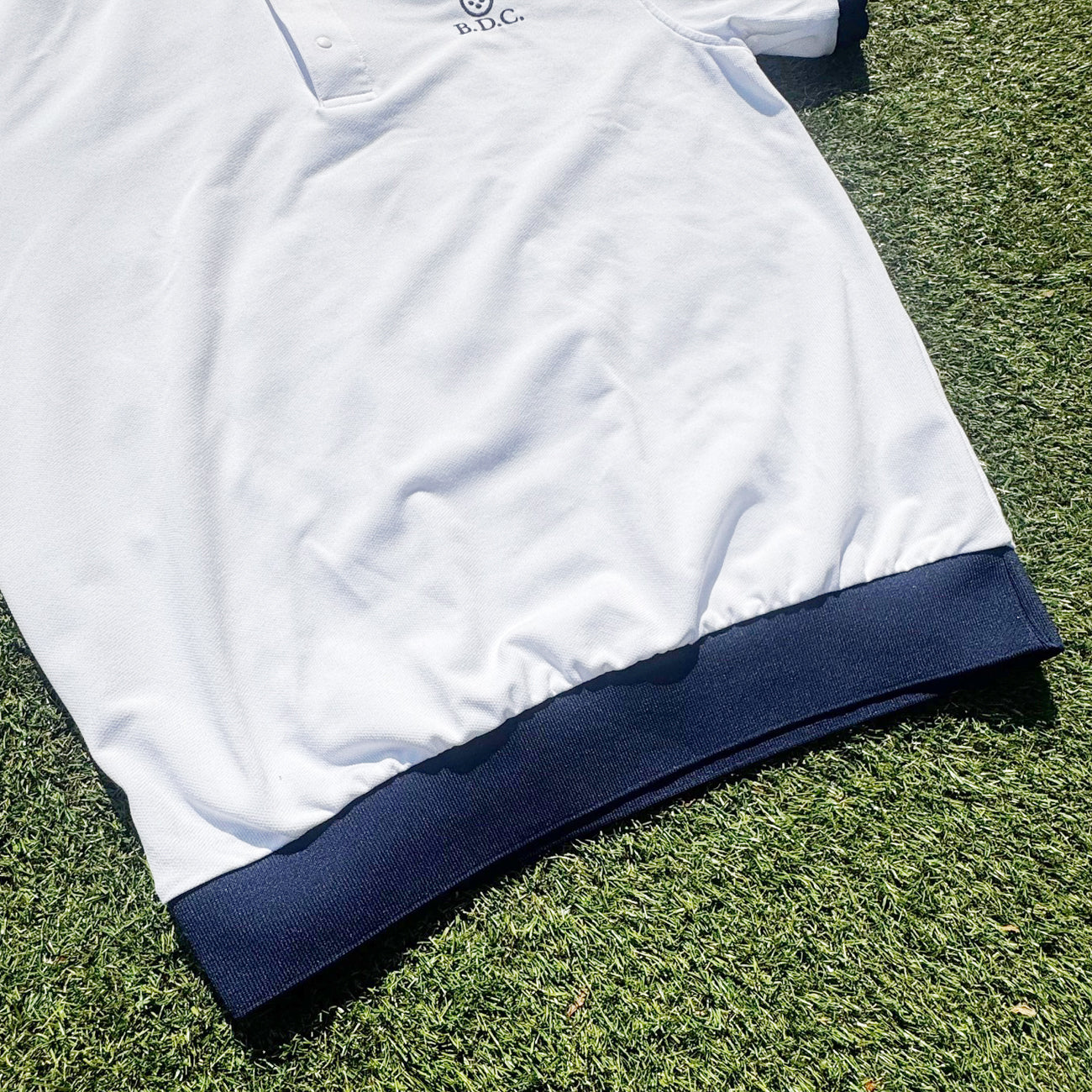 MEN RIB POLO SHIRTS 001〈リブポロ＿001_ホワイト〉