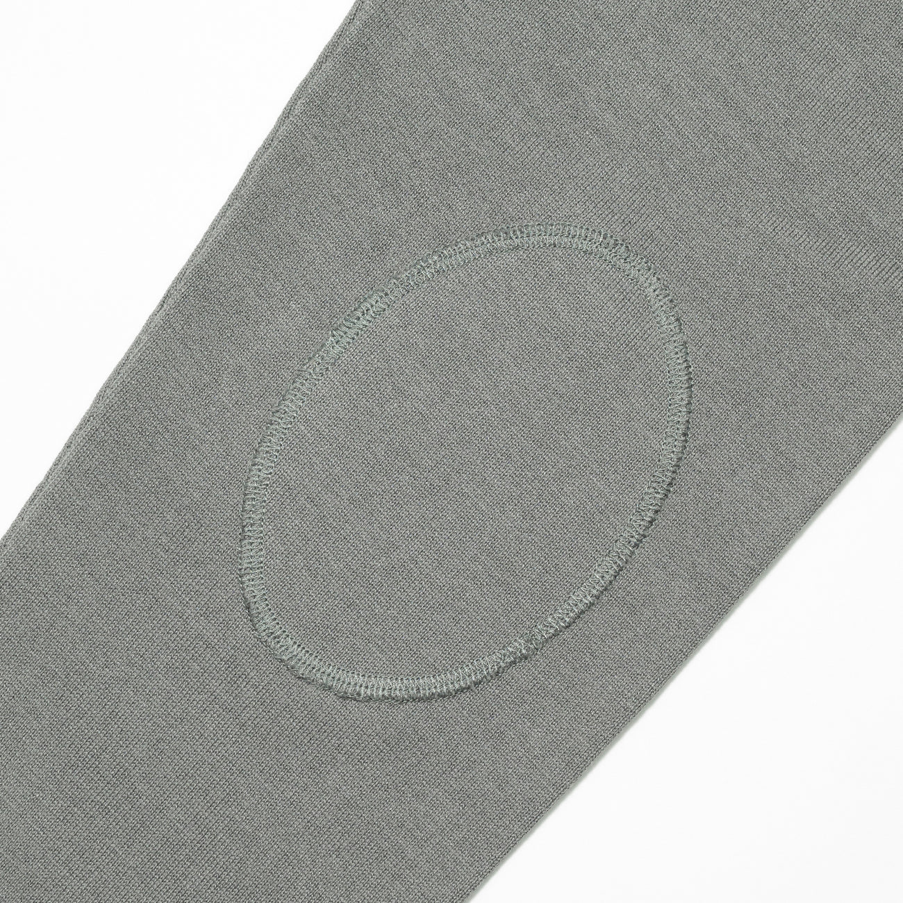 MEN  BASIC cotton_silk V-knit 002〈コットン+シルク  Vネックニット_グレー〉