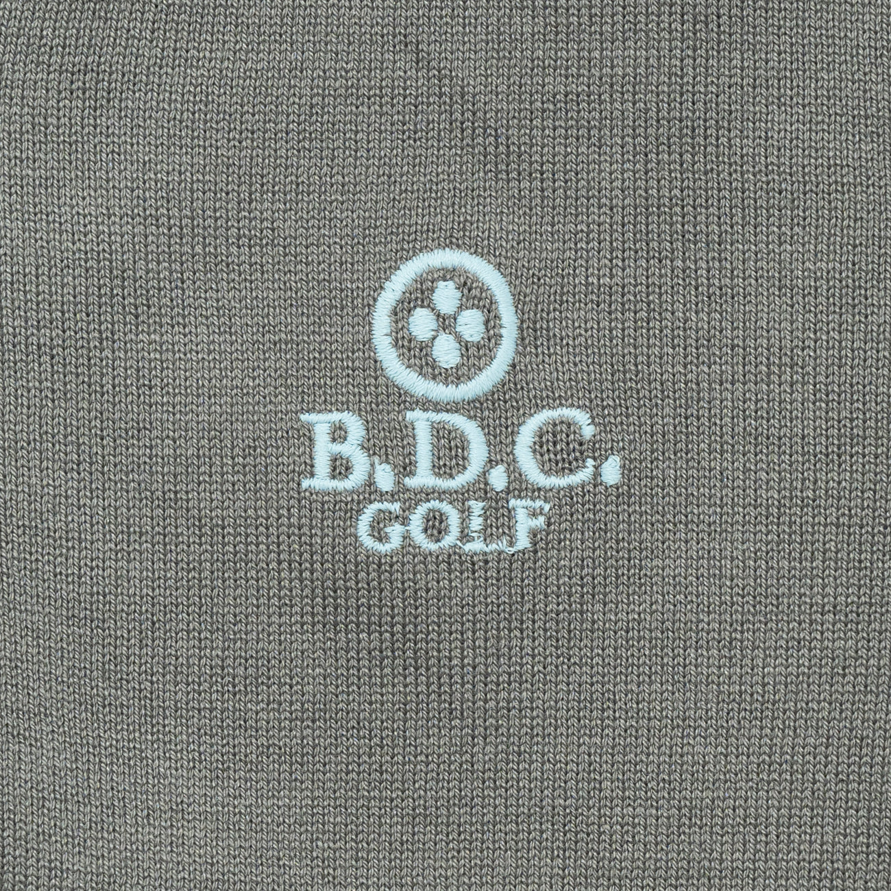 MEN  BASIC cotton_silk V-knit 002〈コットン+シルク  Vネックニット_グレー〉