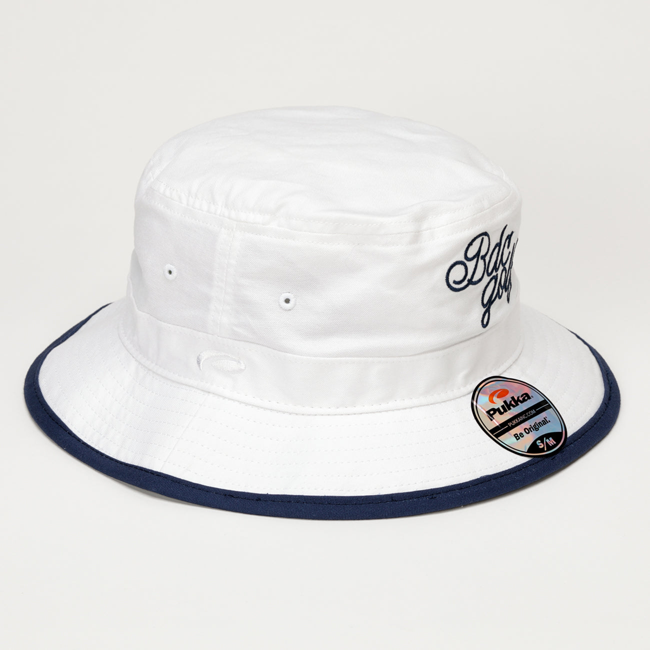 UNISEX Pukka BUCKET HAT〈Pukka製 ベーシックバケットハット_ホワイト〉