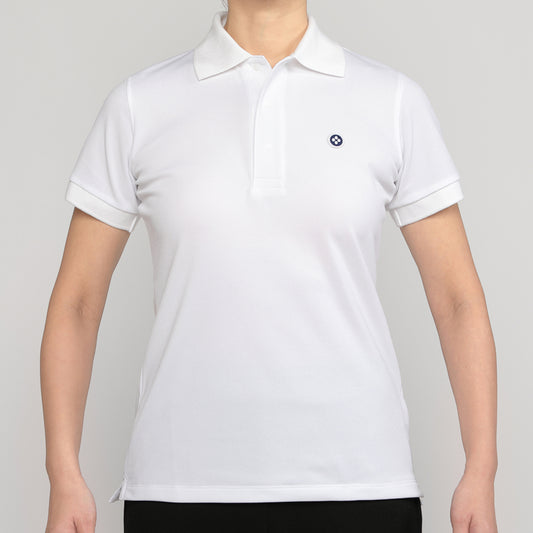 WOMEN BASIC POLO〈ベーシックポロ_ホワイト〉